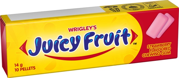 JUICY FRUIT 10 Pellets Strawberry